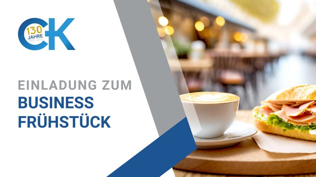 Einladung zum Business Frühstück